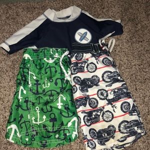 Boys 3T swimming trunks.